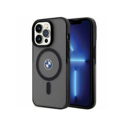 Coque téléphone - BMW - BMHMP14XDSLK - Coque rigide - iPhone 14 Pro Max - Noir Signature