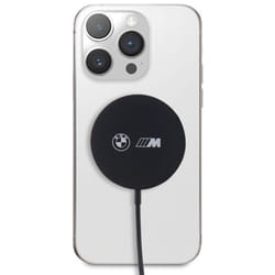 Chargeur sans fil BMW M MagSafe 15 W, noir, charge rapide