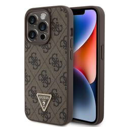 GUESS coque de protection pour téléphones portables 15,5 cm (6.1") Housse Marron