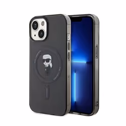 Coque téléphone - Karl Lagerfeld - KLHMP15SHFCKNOK - Coque Rigide - Compatible MagSafe - iPhone 15 61