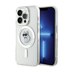 Karl Lagerfeld IML Choupette MagSafe - Coque iPhone 14 Pro Max (Transparente)