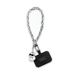 Dragonne pour téléphone - Karl Lagerfeld - Choupette - Argent - Métal - Universelle