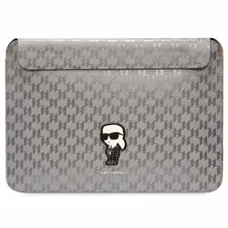 Karl lagerfeld - KLCS14SAKHPKG - Sleeve 14 Argent Saffiano Monogramme Iconique