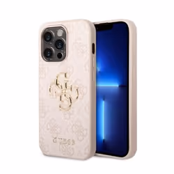 Coque arrière - Guess - iPhone 15 Pro - Rose - Protection dorsale et latérale - Rigide