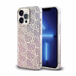 Coque de téléphone - Hello Kitty - iPhone 15 Pro - IML Gradient - Design original - Souple