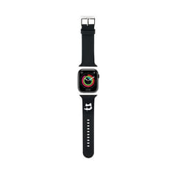 Karl Lagerfeld Tête de Choupette en Caoutchouc 3D NFT - Bracelet pour Apple Watch 38/40/41 mm (noir)