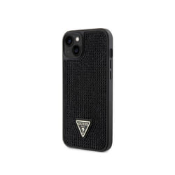Coque pour Apple iPhone 15 Plus Triangle Diamond Guess Noir