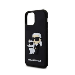 Coque 3D - Karl Lagerfeld - iPhone 12/12 Pro - Protection optimale - Élégant - Silicone souple