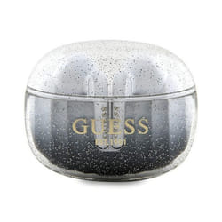 Guess Glitter Gradient - Écouteurs Bluetooth TWS + étui de chargement (noir)