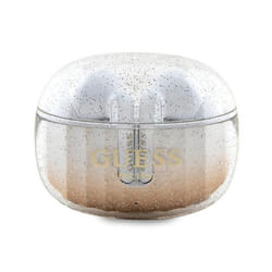 Guess Glitter Gradient - Écouteurs Bluetooth TWS + étui de chargement (or)