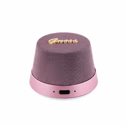 Enceinte Bluetooth 5.3 3W Compatible MagSafe avec Micro et Réducteur de Bruit Guess Rose