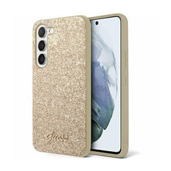 Coque de téléphone - Guess - Glitter Flakes - Samsung Galaxy S24+ - Or - Souple