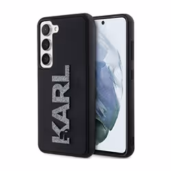 Coque de téléphone - Karl Lagerfeld - Samsung Galaxy S23 - Pailleté - Souple - 3D Logo