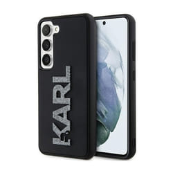 Coque de téléphone - Karl Lagerfeld - Samsung Galaxy S23 - Pailleté - Souple - 3D Logo