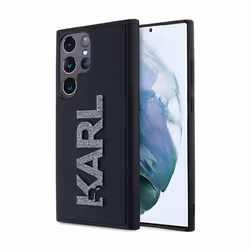 Coque de téléphone - Karl Lagerfeld - Samsung Galaxy S23 Ultra - Pailleté - Silicone - Souple