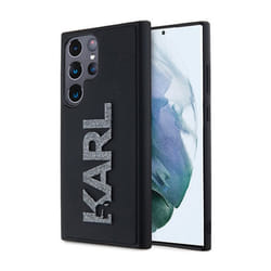 Coque de téléphone - Karl Lagerfeld - Samsung Galaxy S23 Ultra - Pailleté - Silicone - Souple
