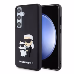 Coque pour téléphone - Karl Lagerfeld - Samsung Galaxy S24 Plus - Noir - Souple - Élégant