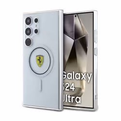 Coque de téléphone - Ferrari - IML Transp Inner Circle Line MagSafe - Transparent - Souple - Protection chocs
