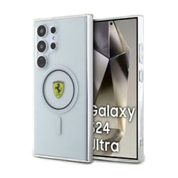 Coque de téléphone - Ferrari - IML Transp Inner Circle Line MagSafe - Transparent - Souple - Protection chocs
