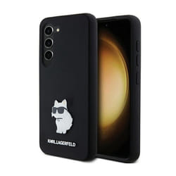 Coque de téléphone - Karl Lagerfeld - Samsung Galaxy S24 - Noir - Souple - Choupette 3D