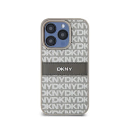 DKNY Coque iPhone 14 Pro Max Beige
