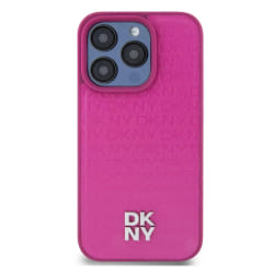 DKNY Coque iPhone 15 Pro MagSafe Rose
