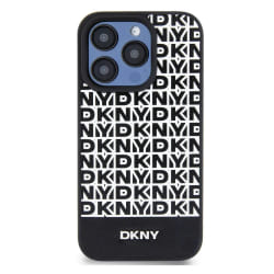 DKNY iPhone 15 Pro Coque MagSafe - Noir