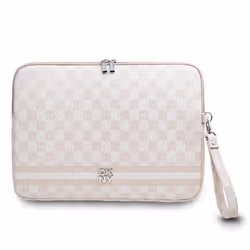 Housse PC - DKNY - Élégante - Motifs à Carreaux et Rayures - Rose - 13/14 pouces