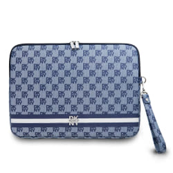 DKNY Housse PC 13/14" Carreaux Rayures Bleu