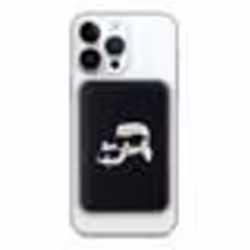 Batterie Externe MagSafe 5000mAh avec Motif Karl et Choupette Heads Karl Lagerfeld Noir