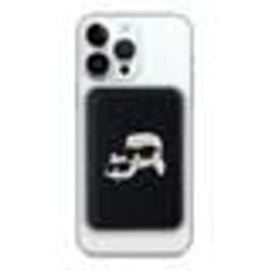 Batterie Externe MagSafe 5000mAh avec Motif Karl et Choupette Heads Karl Lagerfeld Noir