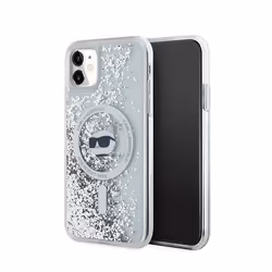 Coque de téléphone - Karl Lagerfeld - Choupette - iPhone 11 - Transparent - MagSafe - Souple