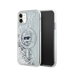 Coque de téléphone - Karl Lagerfeld - Choupette - iPhone 11 - Transparent - MagSafe - Souple