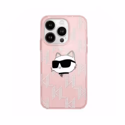 Coque de téléphone - Karl Lagerfeld - Choupette - iPhone 11 - Rose - Luxueux