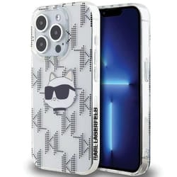 Coque iPhone 15 Pro Max - Karl Lagerfeld - IML Choupette - Transparent - Semi-rigide - Mixte
