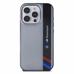 Coque de Protection pour iPhone 16 Pro Max Collection IML Motorsport BMW Gris