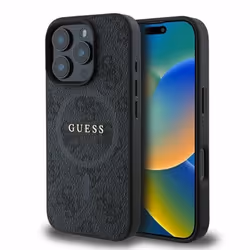 Coque - GUESS - iPhone 16 Pro Max - Cuir PU - Protection efficace - Design élégant