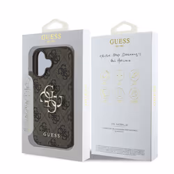 GUESS 3666339327569 coque de protection pour téléphones portables 15,5 cm (6.1") Housse Marron - Vue supplémentaire 4