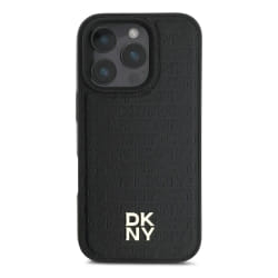 DKNY Coque Arrière pour iPhone 16 Pro MagSafe - Noir