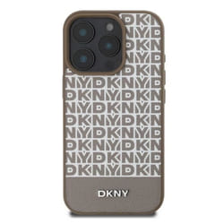 Coque de Protection - DKNY - iPhone 16 Pro Max - Marron - MagSafe - Élégante et Durable