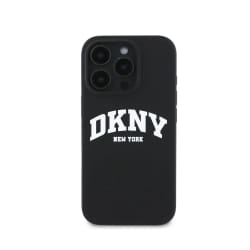 DKNY iPhone 16 Pro Edition Liquid Silicone Arch - Noir