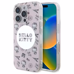 Coque Téléphone - Hello Kitty - iPhone 16 Pro Max - IML - MagSafe - Rose