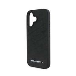 Coque - Karl Lagerfeld - iPhone 16 - Matelassé - PU - Noir