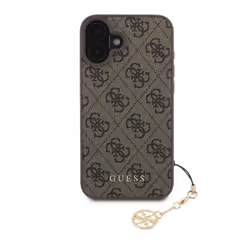 Coque Arrière pour iPhone 16 Plus Imprimé 4G Guess Marron