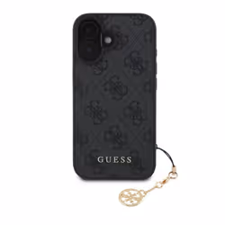 Coque Arrière pour iPhone 16 Plus Imprimé 4G Guess Gris