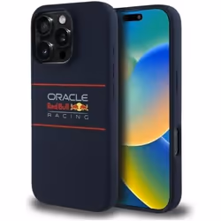CG MOBILE Red Bull RBHMP16L24SIHSRV Coque pour iPhone 16 Pro 63 sous licence en silicone avec logo horizontal compatible avec ...