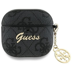 Étui pour AirPods 4 Guess 4G Charm Collection (Noir)