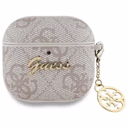 Étui pour AirPods 4 Guess 4G Charm Collection (Rose)