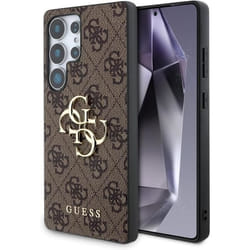 Coque pour Samsung Galaxy S25 Ultra - Marron Big 4G Logo Classic