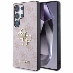 Coque Guess Big 4G Logo Classic pour Samsung Galaxy S25 Ultra (rose)